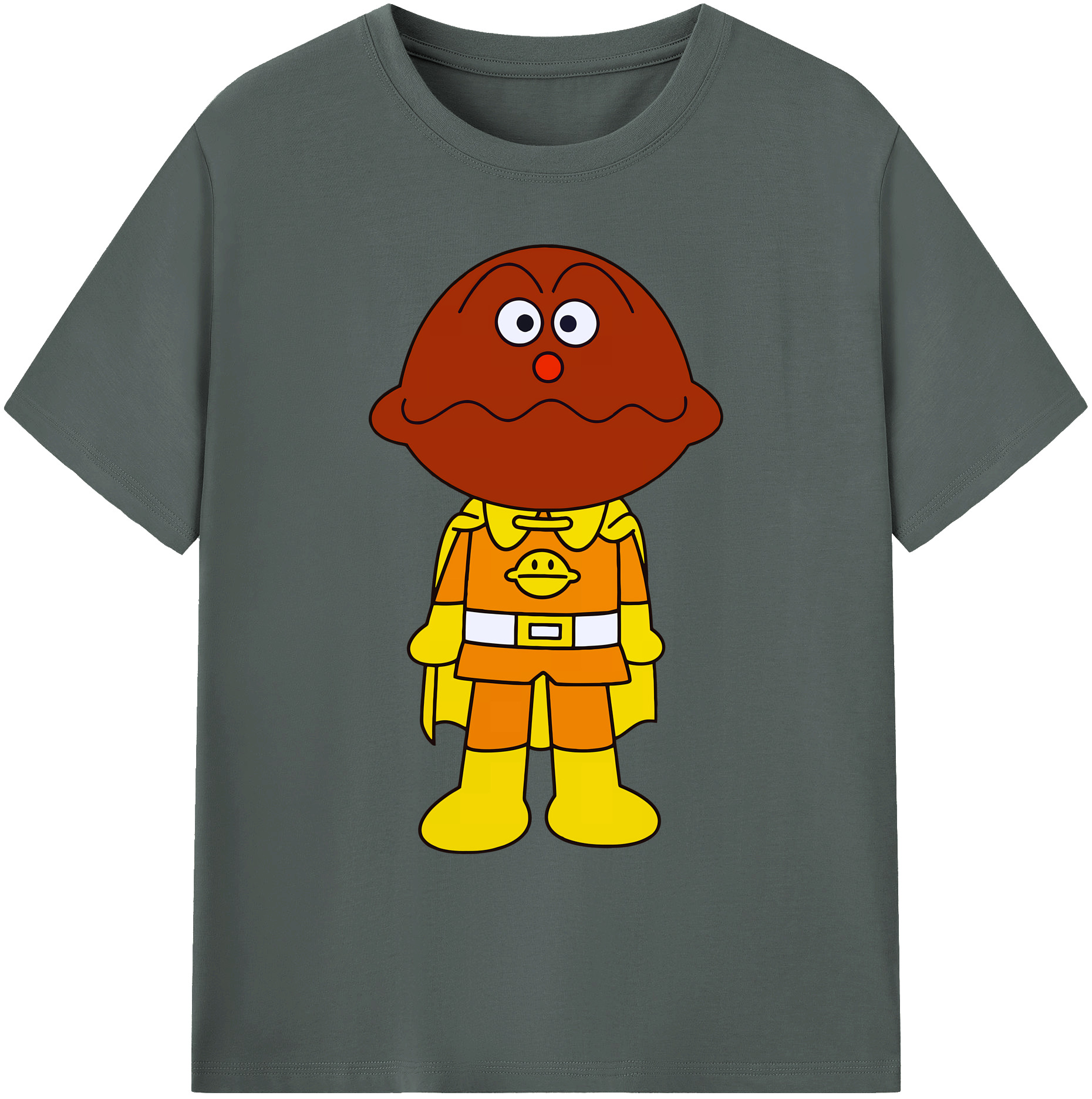 （画像用） アンパンマン Anpanman 綿100％ メンズ半袖Tシャツ｜肌触りやわらか＆通気性